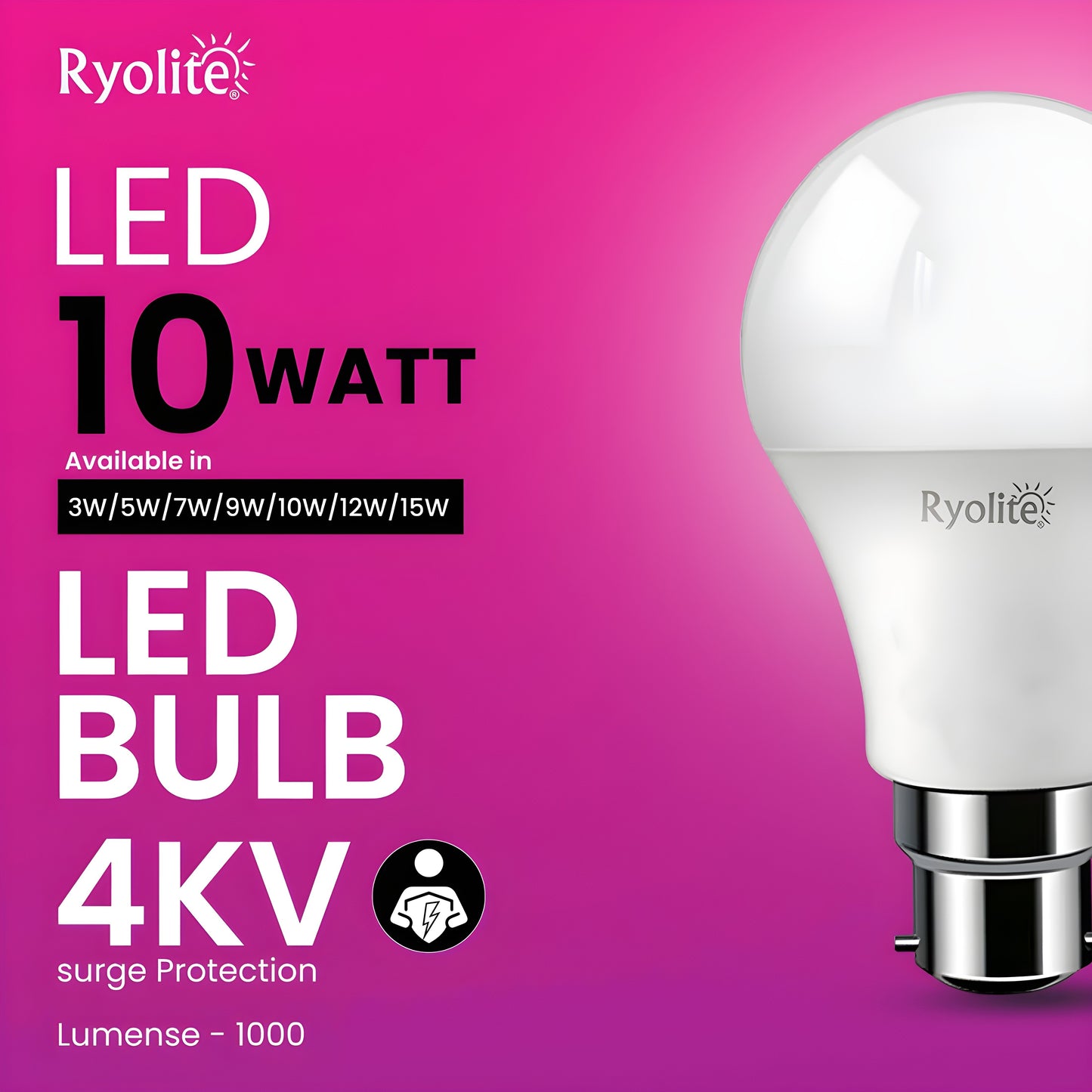 MaxLumia 10W AC LED Bulb